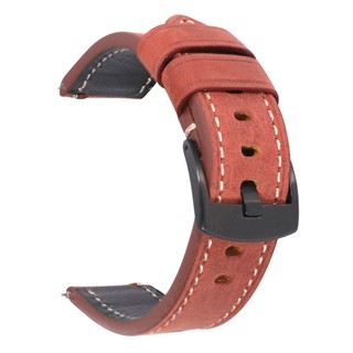 Dây Đeo Bằng Da Ngựa 20mm 22mm 24mm Cho Đồng Hồ Samsung S2 Galaxy watch 3 41 / 45mm