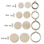 KIN DIY cho Cross Stitch Hoop Vòng Mini Thêu Vòng Tròn Bộ May Khung Cr