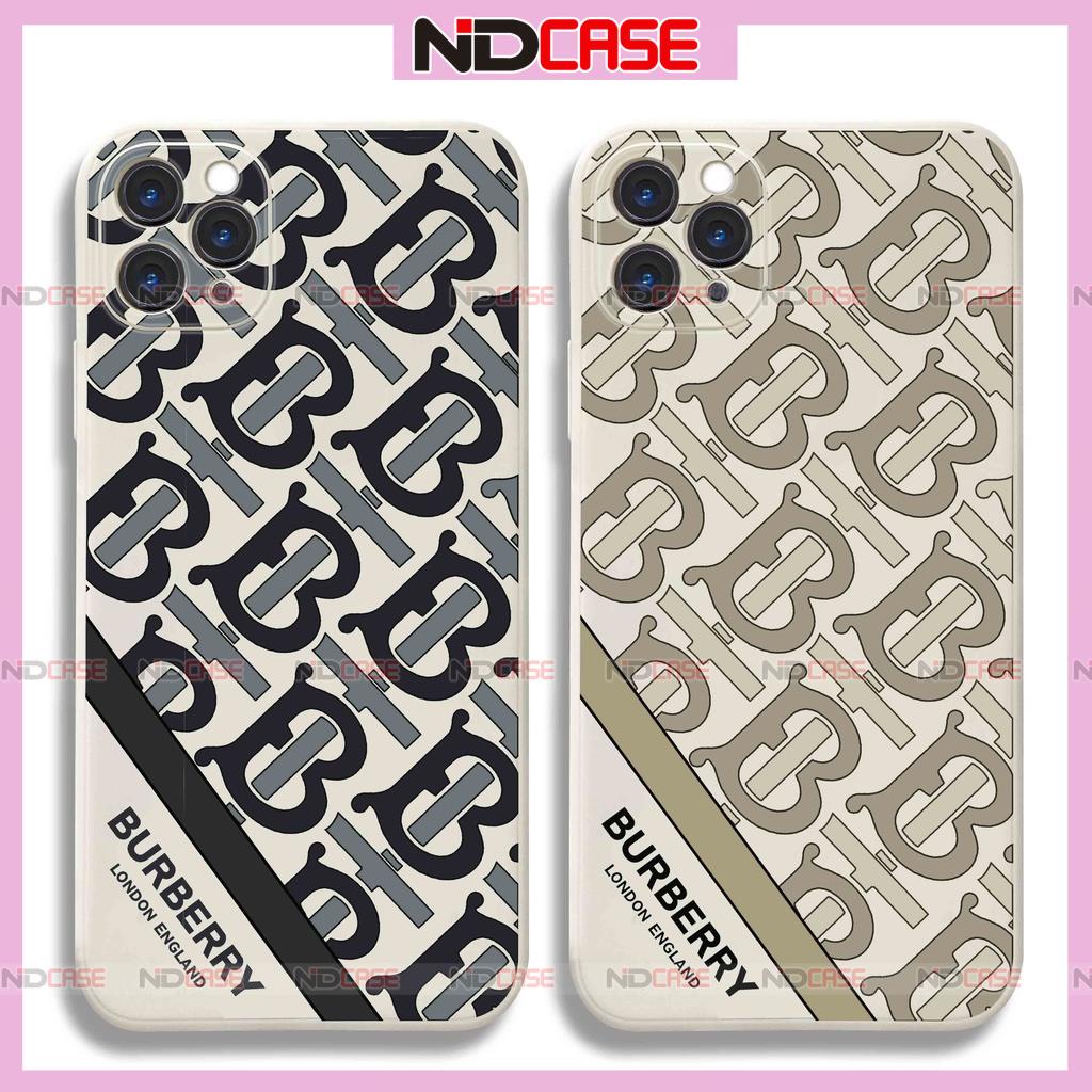 p l ng i n tho i iPhone c nh vi n vuong silicon d o th ng hi u Burberry ip 6 6s 7 8 X XS 11 12 13 14 Pro Plus Max Shopee Vi t Nam