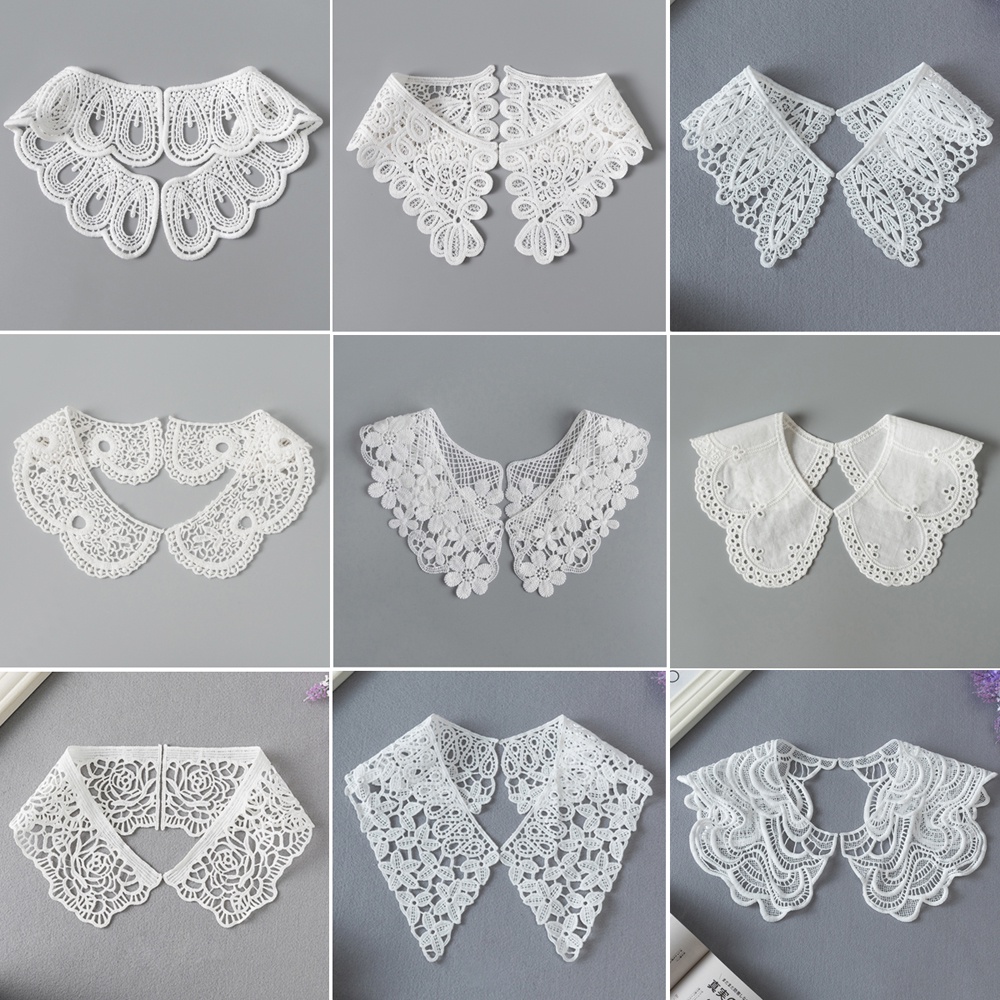 Dải Ren Viền Cổ Áo Màu Trắng Dùng May Vá Quần Áo DIY | Shopee Việt Nam
