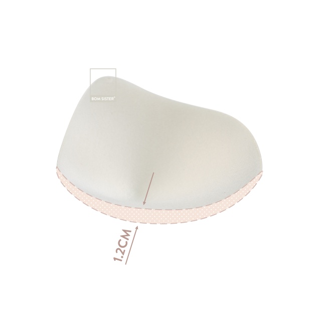 Ảnh Áo lót nữ su, áo ngực không gọng mút mỏng thoải mái màu trơn dây áo liền siêu êm BOM SISTER MU0320 4