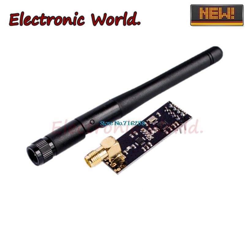 Module RF NRF24L01 PA LNA NRF24L01 24L01 anten rời 2.4Ghz 1100 mét kde0463