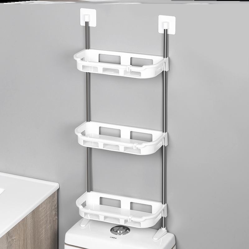 [Mã LIFEXANH03 giảm 10% đơn 500K] Kệ 2 và 3 Tầng Đa Năng Để Trên Bồn Cầu