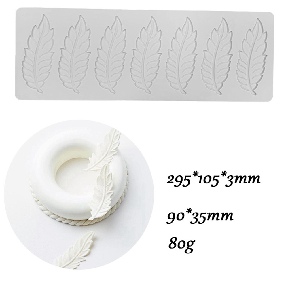 Khuôn Silicone Tạo Hình Lông Vũ Trang Trí Bánh Khuôn Làm Bánh / Sô Cô ...