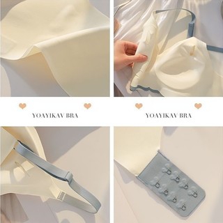 Áo Ngực Nữ Không Đường May Mềm Mại Thoải Mái Mịn Thân Thiện Với Làn Da Push Up Bra