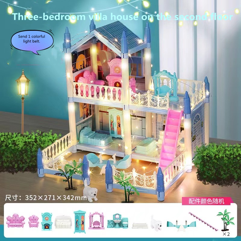 Mô Hình Lâu Đài Công Chúa Đồ Chơi Cho Bé Gái