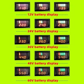 Máy đo dung lượng pin Lithium ALMA1 Máy đo điện áp hiển thị kỹ thuật số chuyên nghiệp 12V 24V 36V 48V 60V 72V