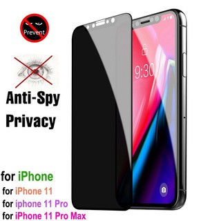 Kính Cường Lực Riêng Tư 9H Cho IPhone 16 15 14 13 12 11 Pro Max XR XS 7 8 6 6S Plus Mini Chống Gián Điệp Bảo Vệ Màn Hình Phim Bảo Vệ