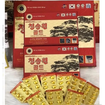 [HÀNG MỚI VỀ] TINH DẦU THÔNG ĐỎ CHEONGSONGWON GOLD HÀN QUỐC
