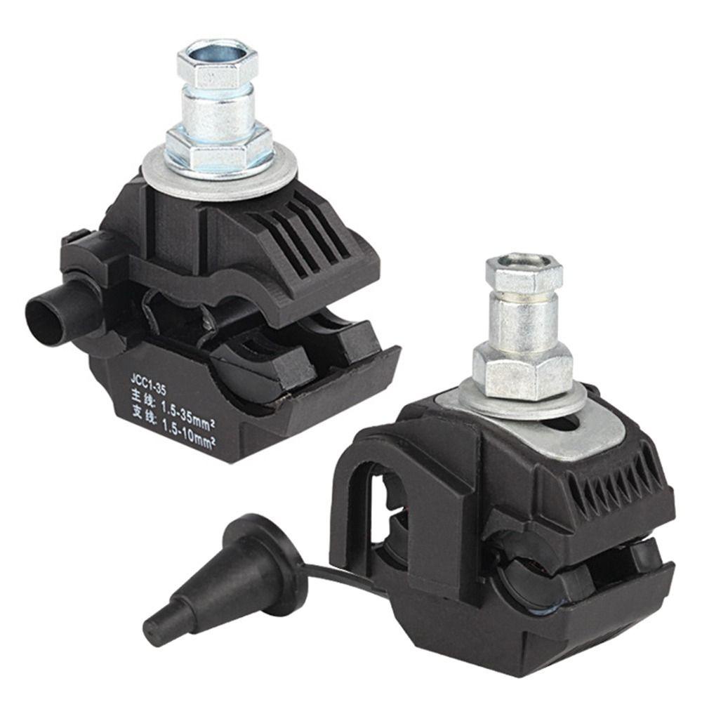 Đầu nối xuyên lỗ cách nhiệt AWNGD, Kẹp cáp không săm 63A / 75A, Hình chữ T ngoài trời Phụ kiện dây điện Kẹp kết nối xuyên