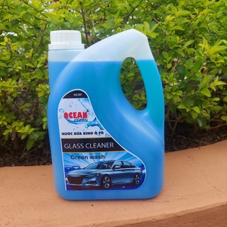 Nước Rửa Kính Ô Tô Ocean Glass 2.7L Dùng Trực Tiếp. Tăng Độ Sáng Bóng Cho Kính Xe, Gương Xe