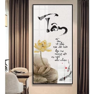 Tranh Treo Tường Cha Mẹ , Tranh Tráng Gương D40x60cm D50x75cm D60x90cm D70x110m