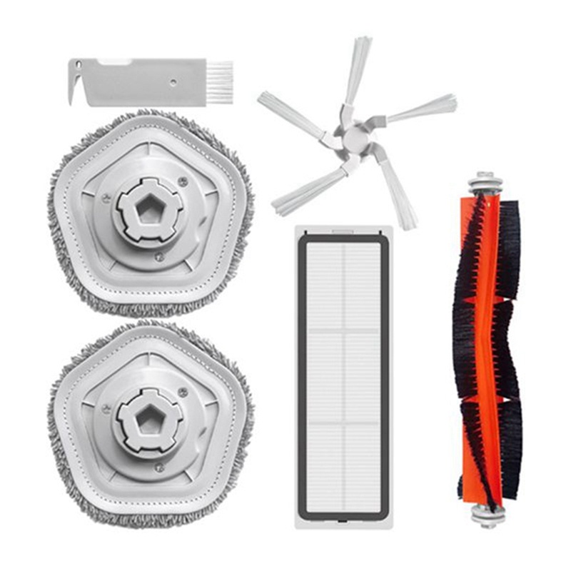 Bộ Phụ Kiện Miếng Lọc Hepa Và Chổi Quét Cho Robot Hút Bụi Bot W10 W10 Pro