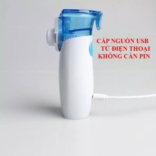 [TẶNG KHẨU TRANG UV SPF 50+] Máy Xông Mũi Họng Điện Dung Cầm Tay YS13  - có pin sạc