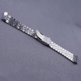 Dây Đeo Đồng Hồ Dạng Cong Màu Bạc 22mm 316L Cho Seiko Black Samurai SRPF79