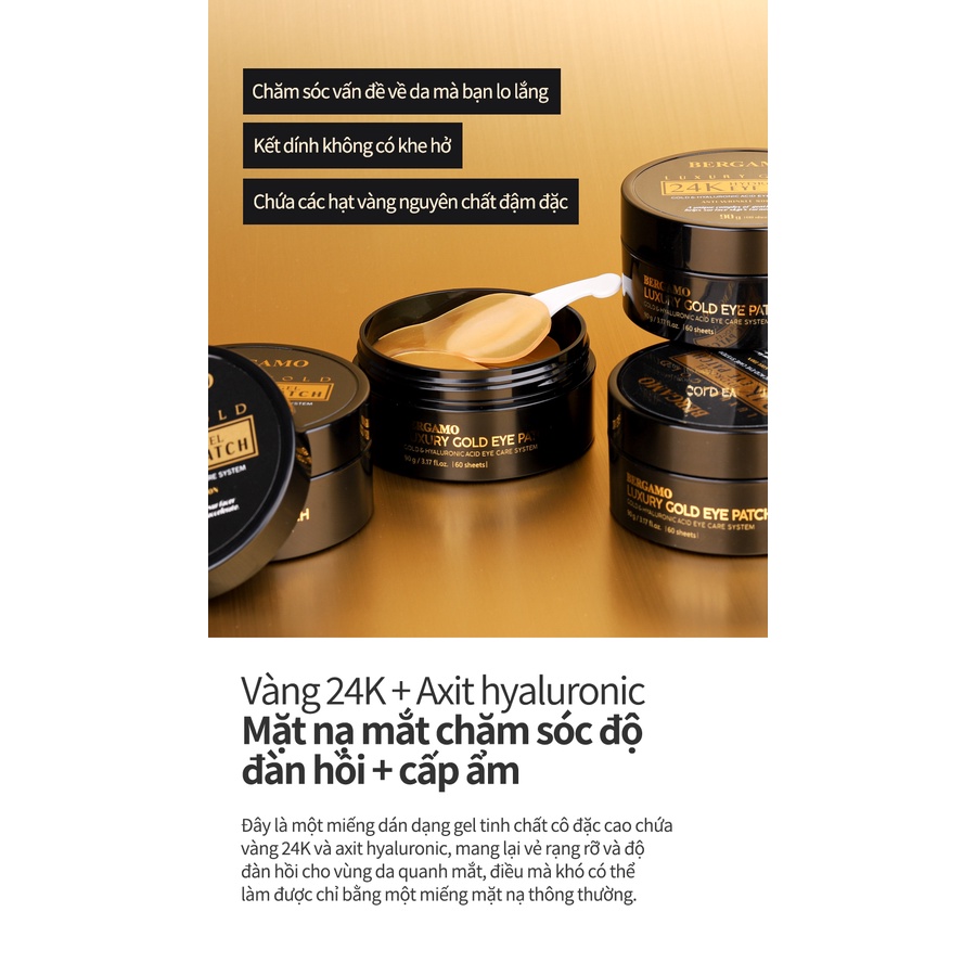 Ảnh Mặt Nạ Mắt Tinh Chất Vàng 24K 90g Cao Cấp 3