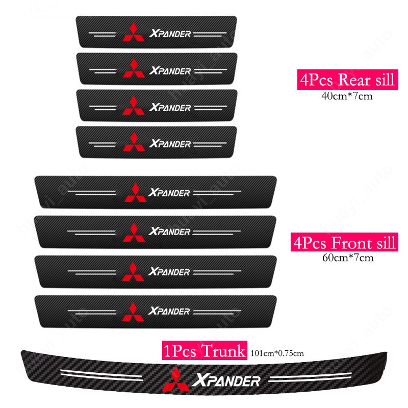 Miếng Dán Chống Trầy Không Thấm Nước Bảo Vệ Cốp Xe Hơi Mitsubishi Xpander