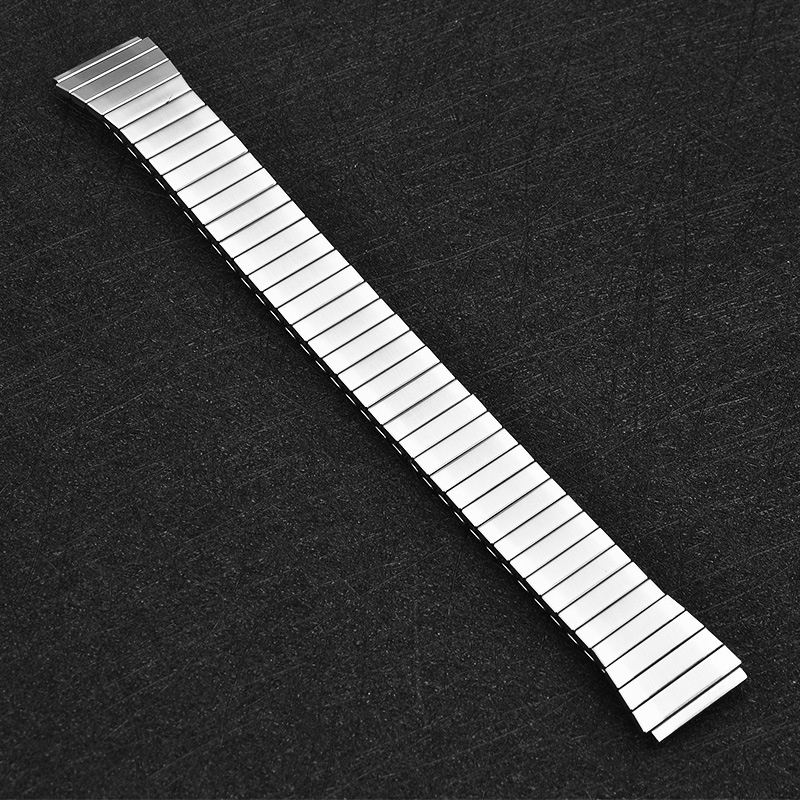 Dây Đeo Thay Thế 18mm Bằng Thép Không Gỉ Đánh Bóng Cho Đồng Hồ Thông Minh