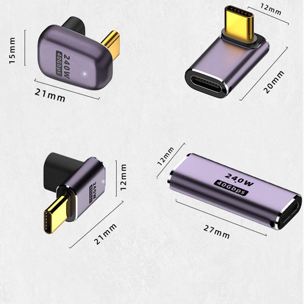 Bộ chuyển đổi STABFOAM Type C Nam sang Nữ Chuyển dữ liệu Laptop USB C