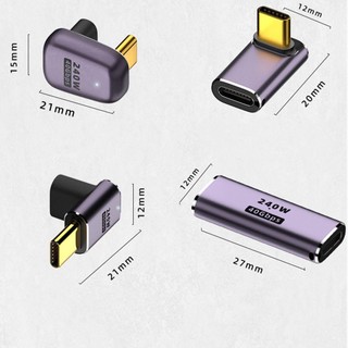 Bộ chuyển đổi OIWLSAX321 Type C 8K 60HZ Laptop Điện thoại di động Bộ chuyển đổi USB C
