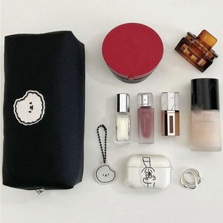 [Crush] Túi đựng bút chì Đồ dùng học sinh đa chức năng Túi đựng vải Canvas
