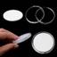 Yoo 10 Cái Trong Suốt Tròn 70mm Trực Tiếp Phù Hợp Với Kín Khí Đồng Xu Viên Đựng Hiển Thị Lưu Trữ