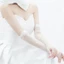 VIC Nữ Bé Gái Mùa Hè Chống Tia UV Găng Tay Ruched Lưới Vải tuyn Ngọc Trai Đính Hạt Màu Trơn Ngón Găng Tay Cho Đám Cưới Opera P