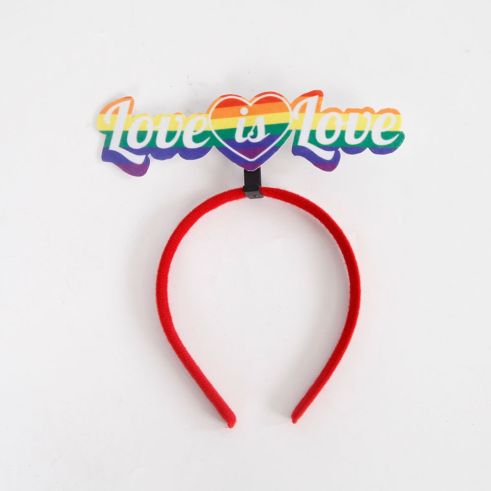 YT2 LGBT Pride Parade tóc theo chủ đề trang trí tiệc ban nhạc Phụ kiện tóc TY2