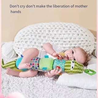 Đồ Chơi Cá Sấu Nhồi Bông Đo Chiều Cao Cho Bé 0-3 Tuổi
