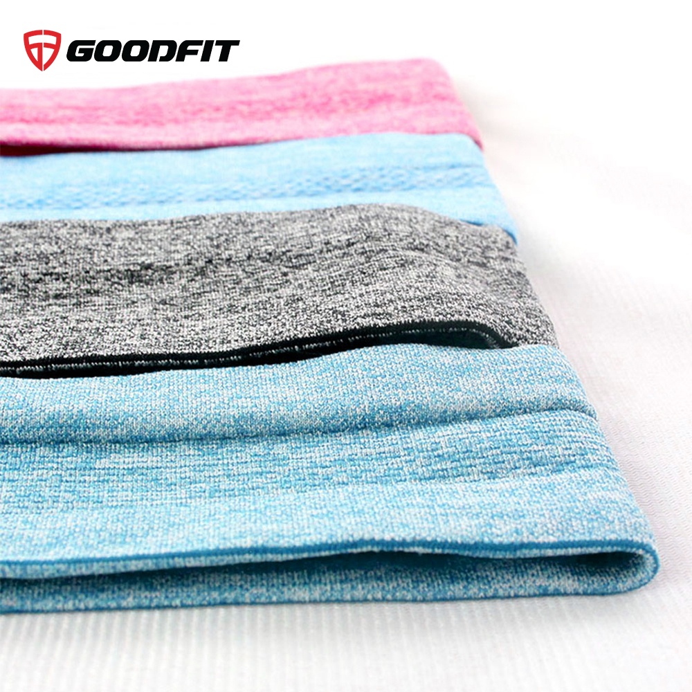 Băng đô thể thao nam nữ GoodFit GF801SB thời trang, chất liệu co giãn 4 chiều, thấm hút mồ hôi tốt