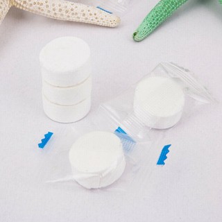 100 Chiếc Khăn Nén Dùng Một Lần Viên Viên Khăn Lau Du Lịch Cắm Trại