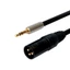 Niki 3 5mm Stereo-Jack Male sang XLR Male Aux-Audio-Cable cho máy trộn loa