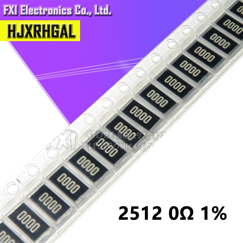 Set 50 Điện Trở 2512 SMD 0 ohm 1W 0R 1% Chính Hãng 0000 | Shopee Việt Nam