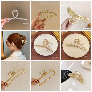 Kẹp tóc kim loại hàn quốc sang chảnh hot trend