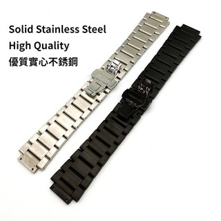 HUBLOT Dây Đeo Đồng Hồ Bằng Thép Không Gỉ 27X19Mm Có Khóa Bướm