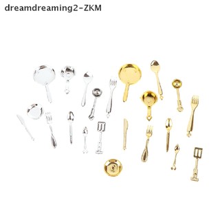 Bộ 11 Dụng Cụ Ăn Uống Trang Trí Nhà Búp Bê