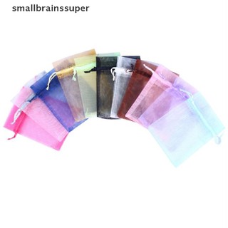 Set 100 Túi Lưới Rút Dây Trưng Bày Trang Sức