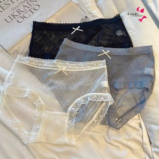 Quần lót nữ voan tuyết sọc chéo tiểu thư 277A9 Phương Linh Underwear