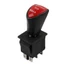 Pealike DPDT 6Pin Lưới Trượt Rocking Công Tắc Thiết Thực KCD4-604-6P Công Tắc Ô Tô