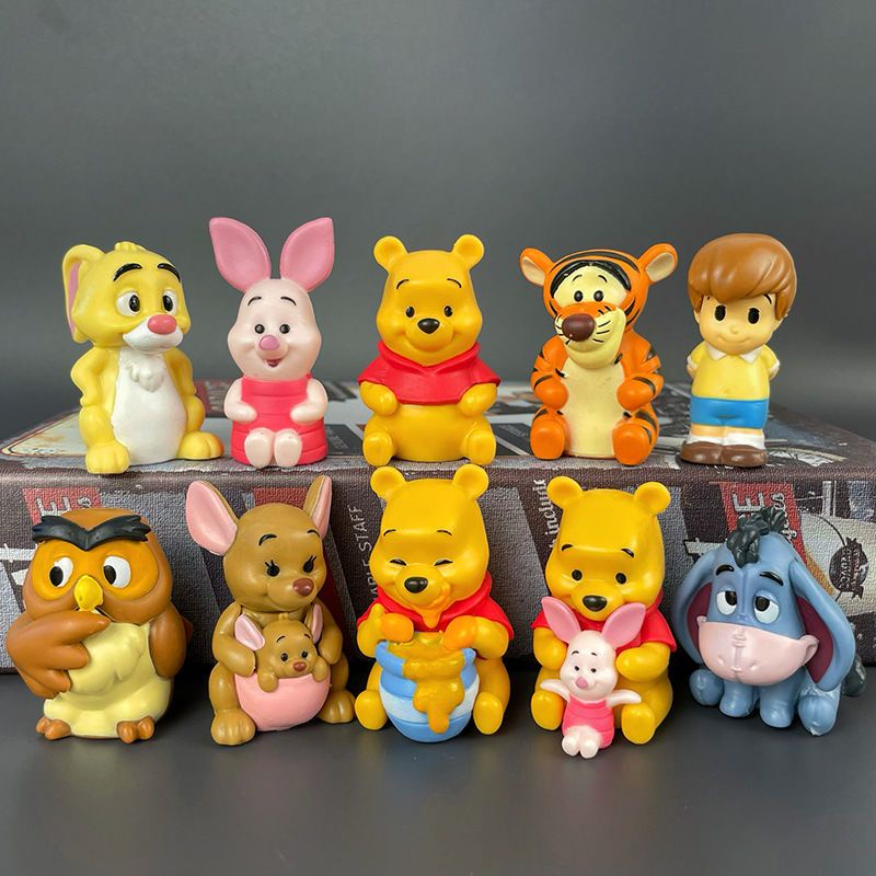Mô Hình Gấu Pooh / Heo / Hổ / Heo Con / Gấu Pooh Dùng Trang Trí Bánh ...