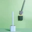 Cây Cọ Toilet Bồn Cầu Bằng SiliCon Có Hộp Đựng Giá Đựng Dán Tường