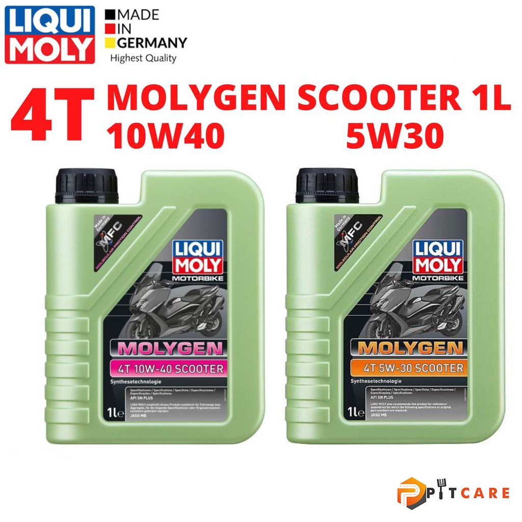Combo Nhớt Xe Ga Liqui Moly Molygen Scooter Và Liqui Moly Gear Oil