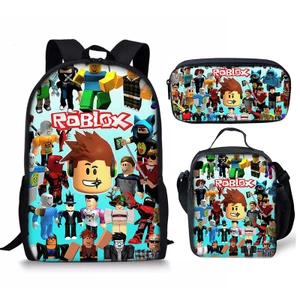 Roblox Anime In Hình Ba Lô Trẻ Em 3 Bộ: Túi Đeo Vai, Hộp Đựng Bút Chì, Phù Hợp Học Sinh Tiểu Học Và Trung Học