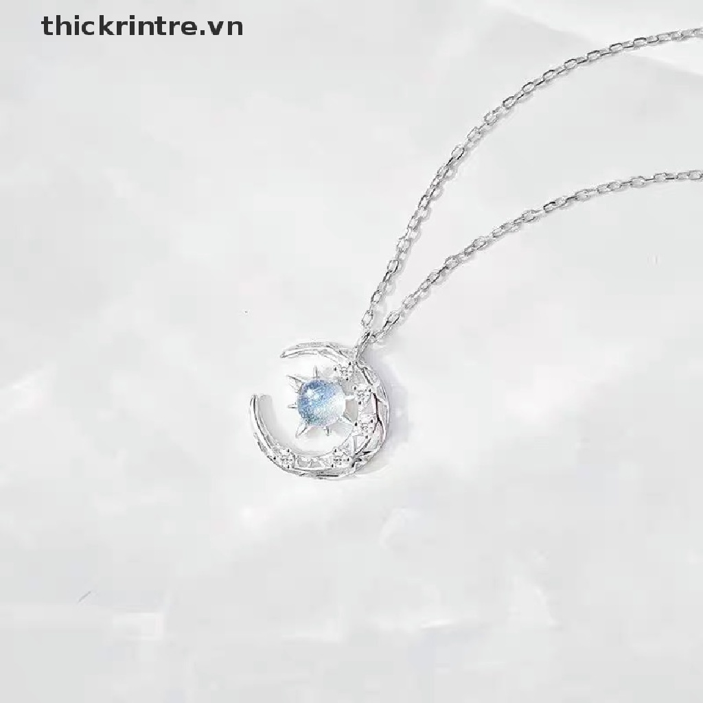 Vòng cổ Mặt Hình Ngôi Sao Và Mặt Trăng Thời Trang Dành Cho Nữ