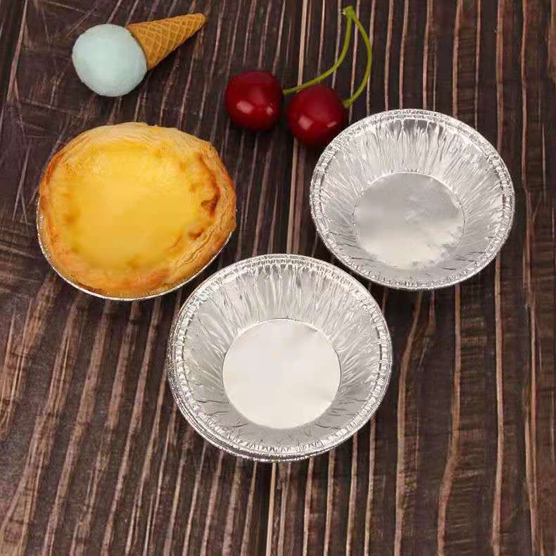 Set 50 - 100 Đế Chén Giấy Bạc Lót Khuôn Nướng Bánh Tart Trứng -  hàu nướng trứng mỡ hành tiện lợi