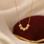 Dây chuyền titan nữ không gỉ mạ vàng 18k thiết kế nhiều kiểu dáng trẻ trung thời trang