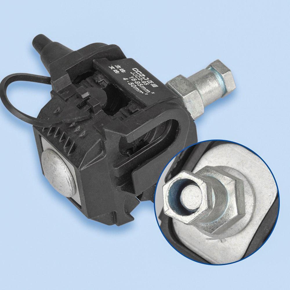 Đầu nối xuyên lỗ cách nhiệt AWNGD, Kẹp cáp không săm 63A / 75A, Hình chữ T ngoài trời Phụ kiện dây điện Kẹp kết nối xuyên