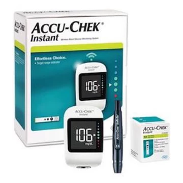 (hoả tốc) Máy Đo Đường Huyết Accu-Chek Instant tặng 25que