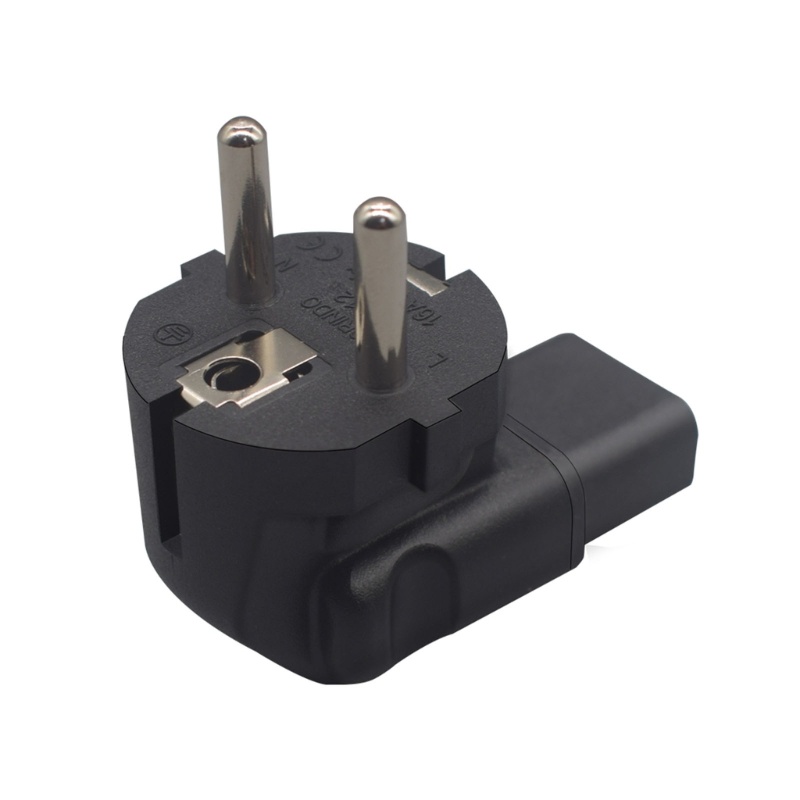 IOR EU4 8 Châu Âu 2 Prong Cắm vào IEC320 C13 Bộ Chuyển Đổi Nguồn Cho PC Laptop Receptacle