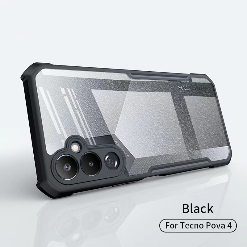 Dành Cho Tecno Pova 4 Pro Ốp Điện Thoại Chống Sốc Cho Pova Neo 2 Pova4 3 2 Gốm Sứ mờ + Phim Ống Kính Máy Ảnh